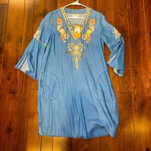 BRAND NEW WITH TAGS! Tru Luxe Jeans Denim Dress